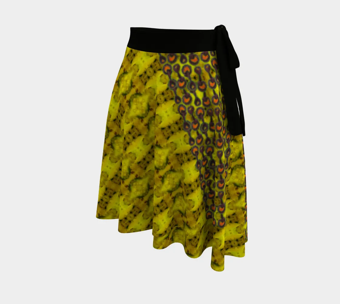 Wrap Skirt (Her/Muliebris)(Grail Night Rose Orange Logo) RJSTH@Fabric#1 RJSTHW2024 RJS