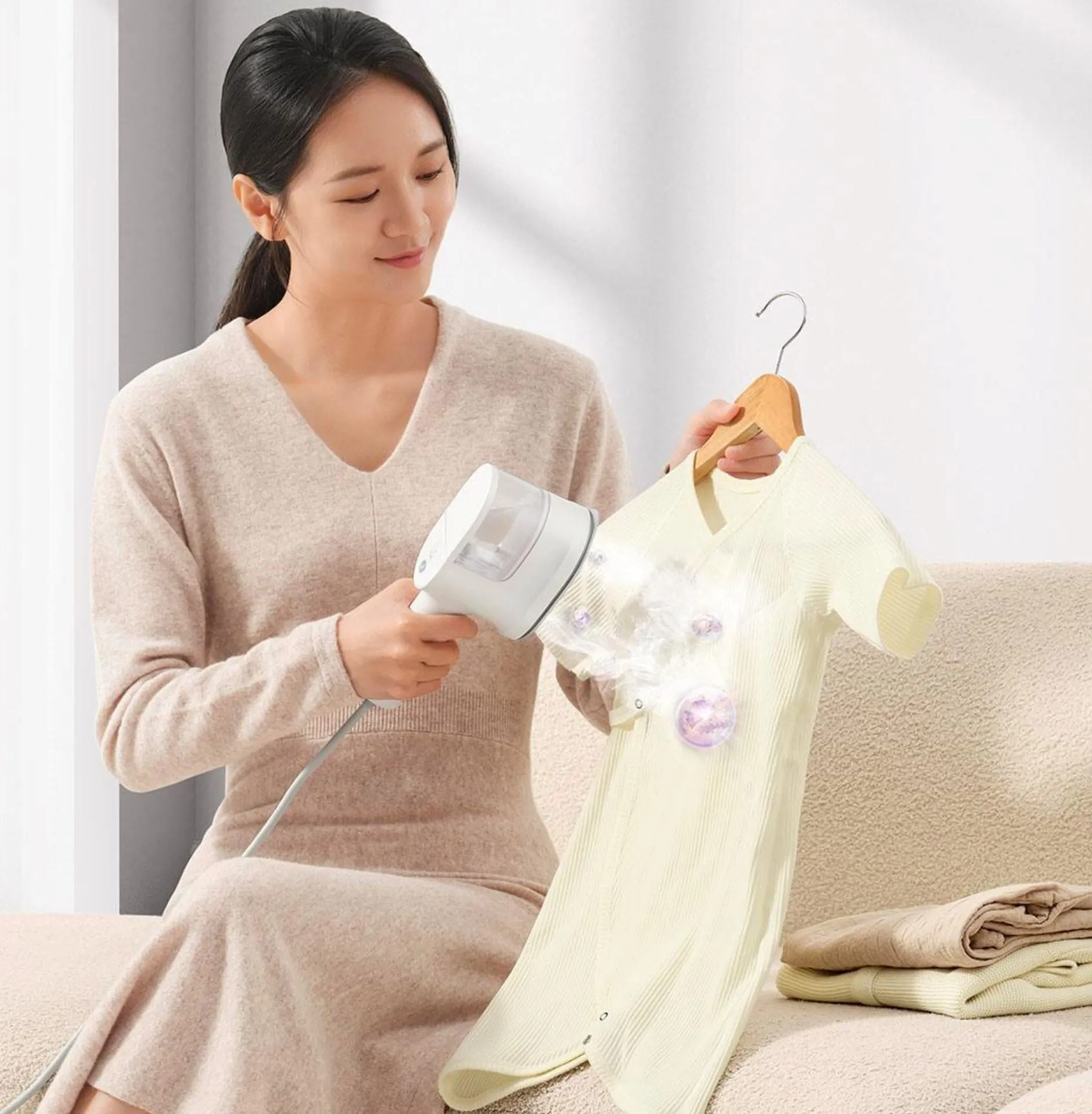 XIAOMI MIJIA Handheld Garment Vertical Steam Iron For Clothes (Bacteria & Mite Removal)
