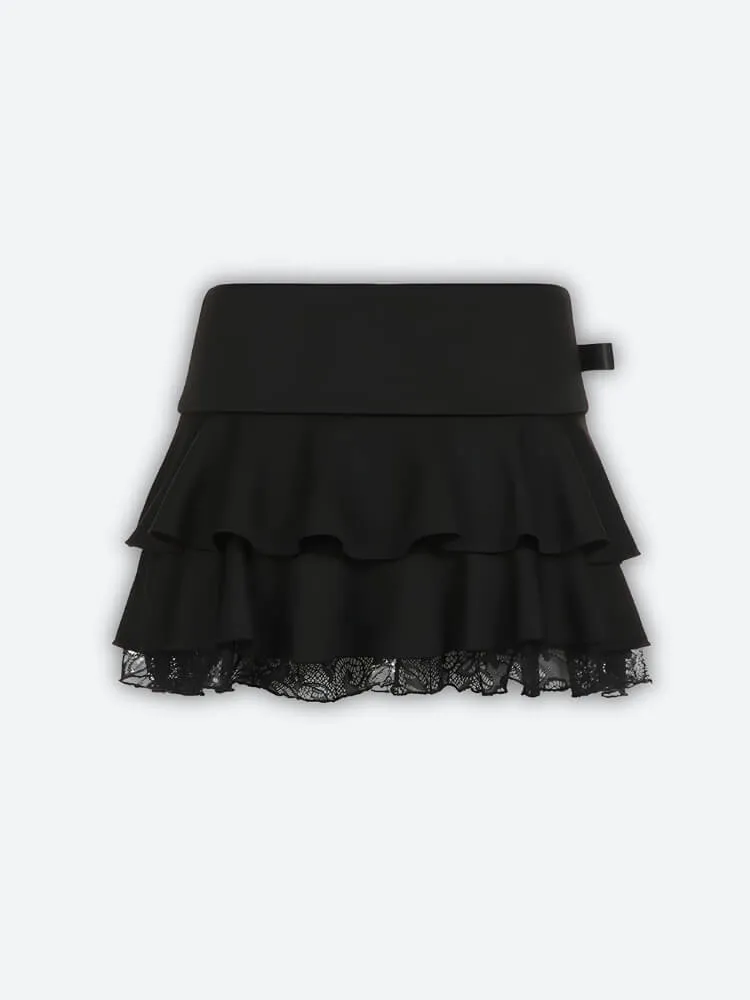 Y2K Grunge Pleated Mini Skirt