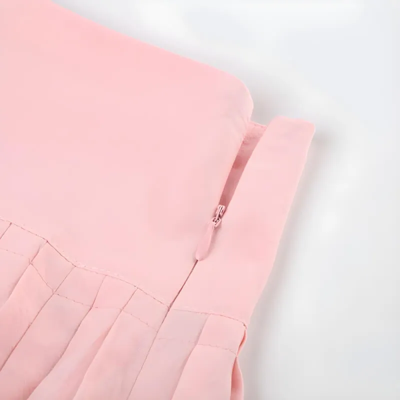 Y2K Pink Mini Skirt