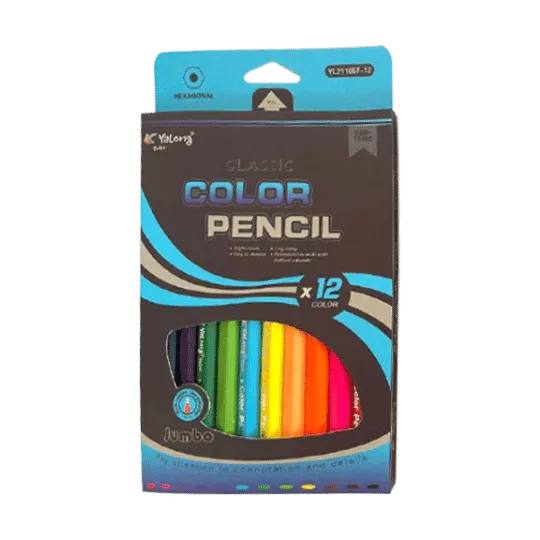Yalong Classic Color Jumbo Pencil - 4 Styles