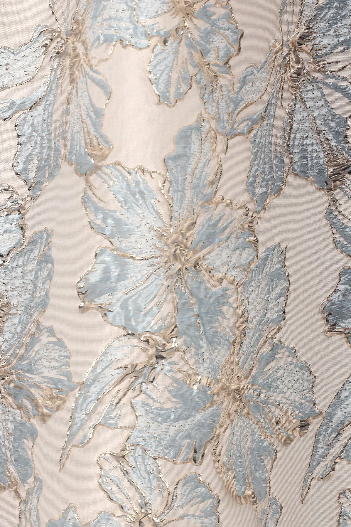 Yasmine Maxi Dress - Baby Blue Floral