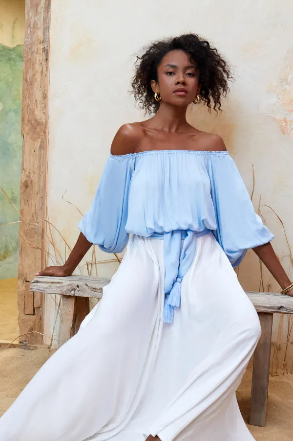Zahra Maxi Skirt Off white